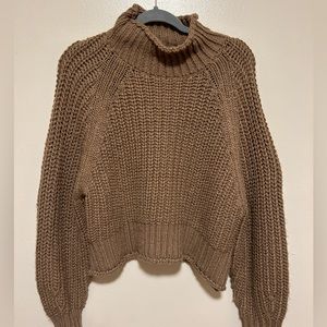 H&M Rib-Knit Turtleneck Sweater